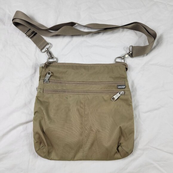 eBags Womens Gray Crossbody Bag Casual Going Out Travel Storage School College